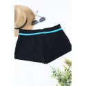 Black BE Kind Print Drawstring Swim Shorts